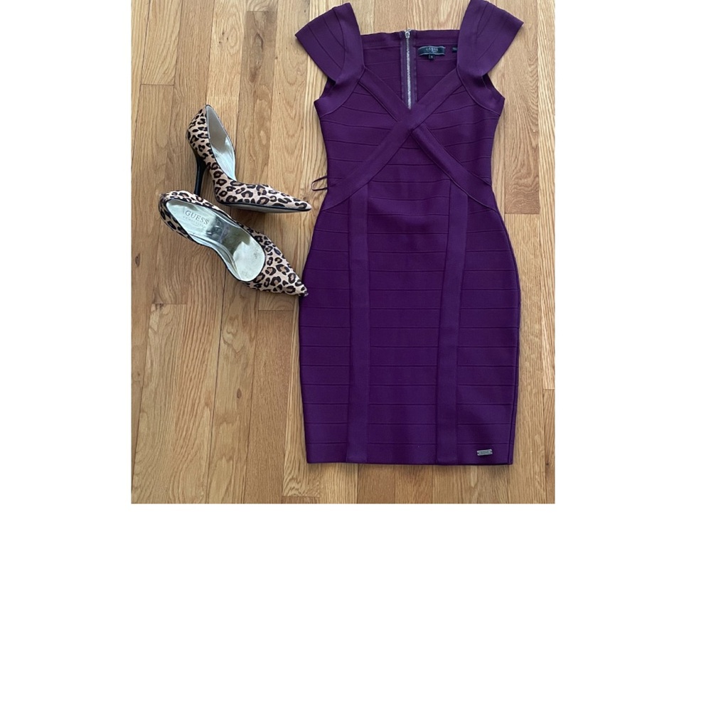 Elegant Purple Dress By Guess
